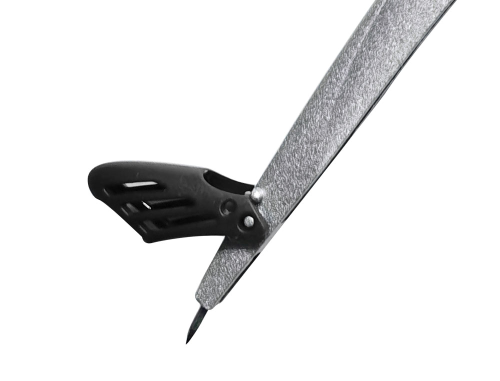 COMPASSO LIDERPAPEL LOCK DEVICE COM ADAPTADOR UNIVERSAL E TUBO DE MINAS COR CINZA