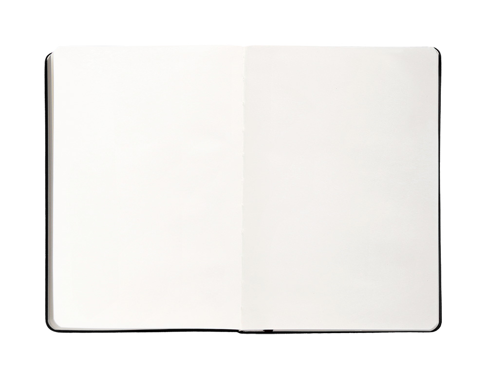 CADERNO COM ELASTICO ANTARTIK NOTES CAPA DURA A4 LISO PRETO 100 FOLHAS 80 GR FSC