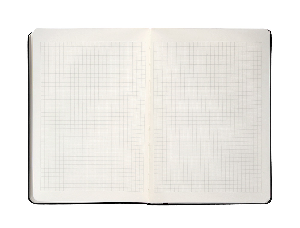 CADERNO COM ELASTICO ANTARTIK NOTES CAPA DURA A4 QUADRICULADO PRETO 100 FOLHAS 80 GR FSC