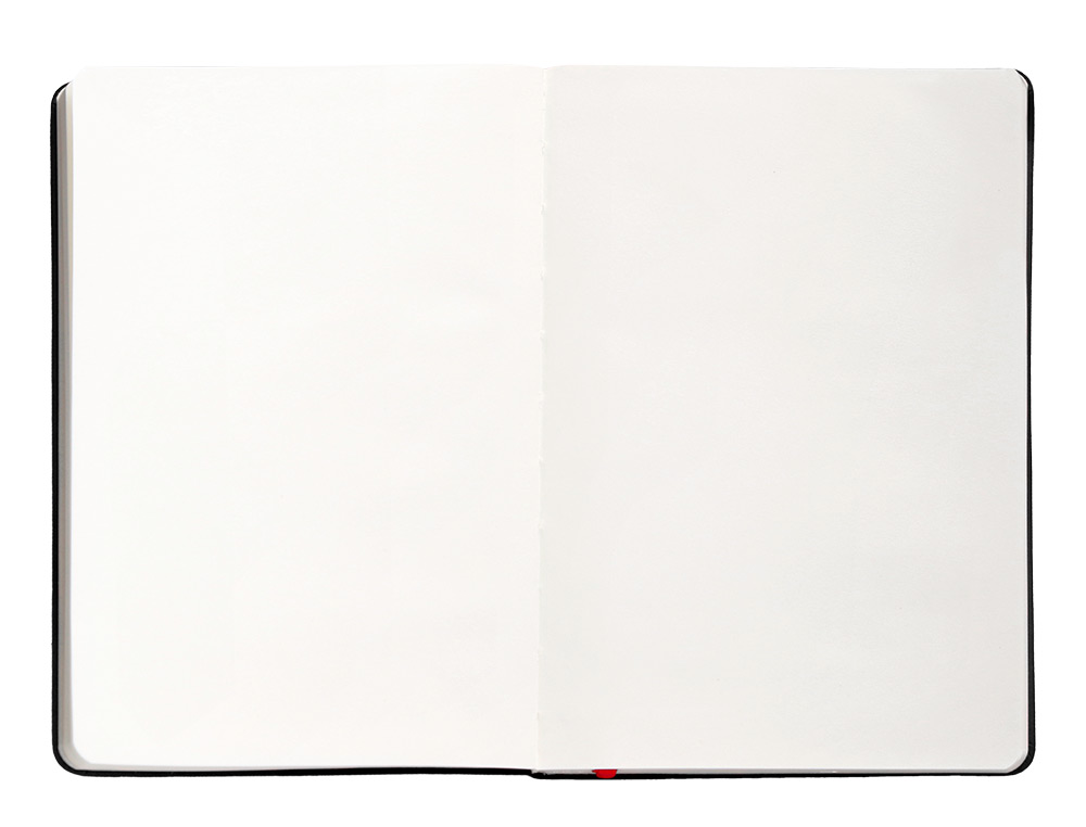 CADERNO COM ELASTICO ANTARTIK NOTES CAPA DURA A5 LISO PRETO E VERMELHO 100 FOLHAS 80 GR FSC