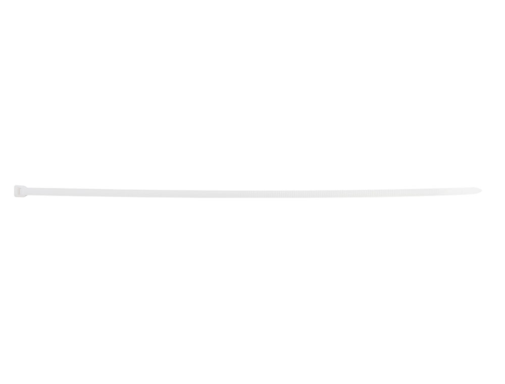 ABRACADEIRA Q-CONNECT COR BRANCO 300X4,8 MM BOLSA DE 100 UNIDADES