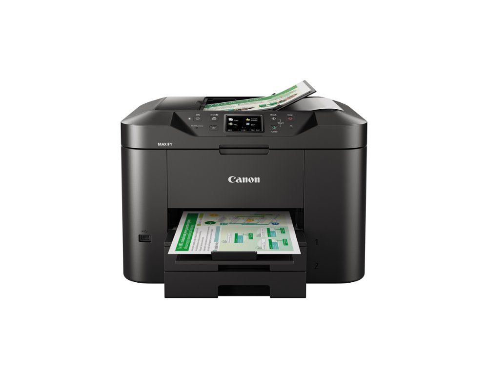 MULTIFUNCOES CANON MAXIFY MB2750 TINTA COR 24PPM PRETO 15PPM DIN A4 COR WIFI IMPRESSORA SCANNER COPIADORA FAX BANDEJA 25