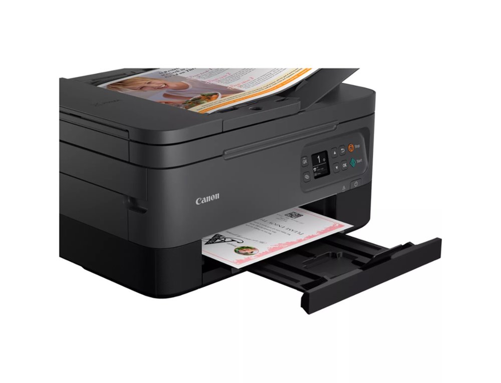 MULTIFUNCOES CANON MAXIFY TS7450I TINTA COR 13PPM DIN A4 PRETO 7PPM COR WIFI IMPRESSORA SCANNER COPIADORA BANDEJA 100 FO