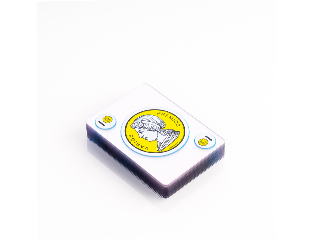 BARALHO DE CARTAS FOURNIER WATERPROOF PLASTICO 50 CARTAS