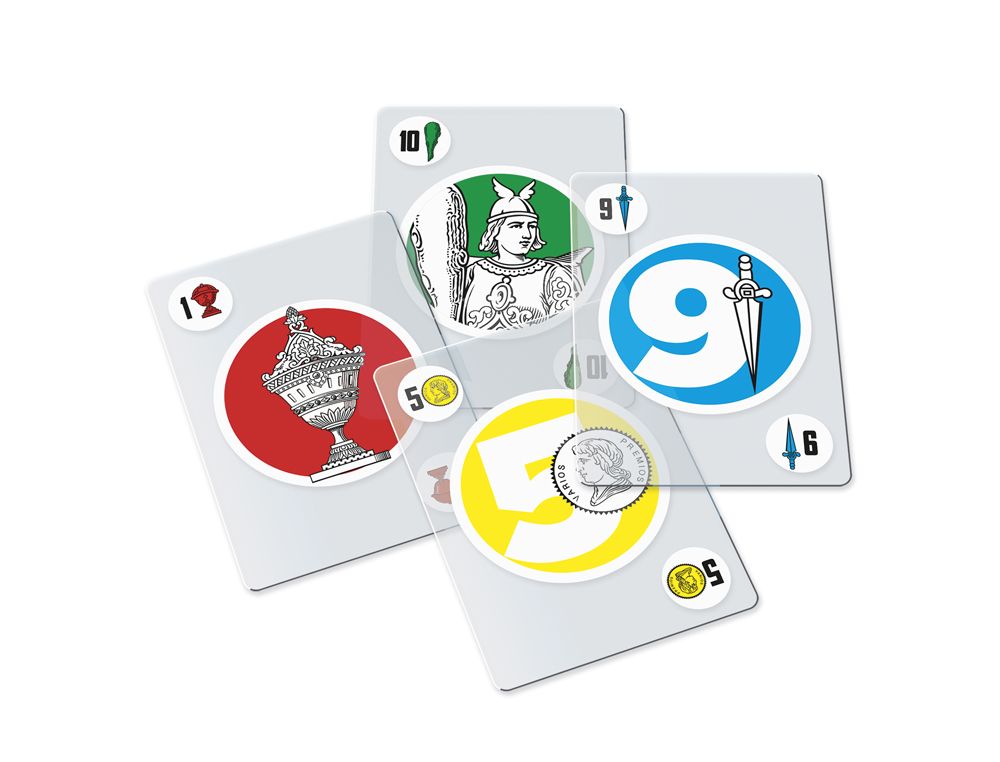 BARALHO DE CARTAS FOURNIER WATERPROOF PLASTICO 50 CARTAS