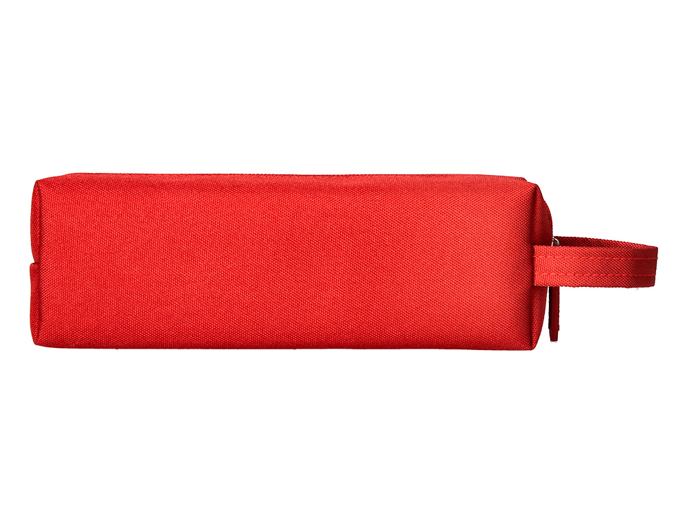 ESTOJO ESCOLAR LIDERPAPEL RETANGULAR COM ASA 210X70 MM VERMELHO