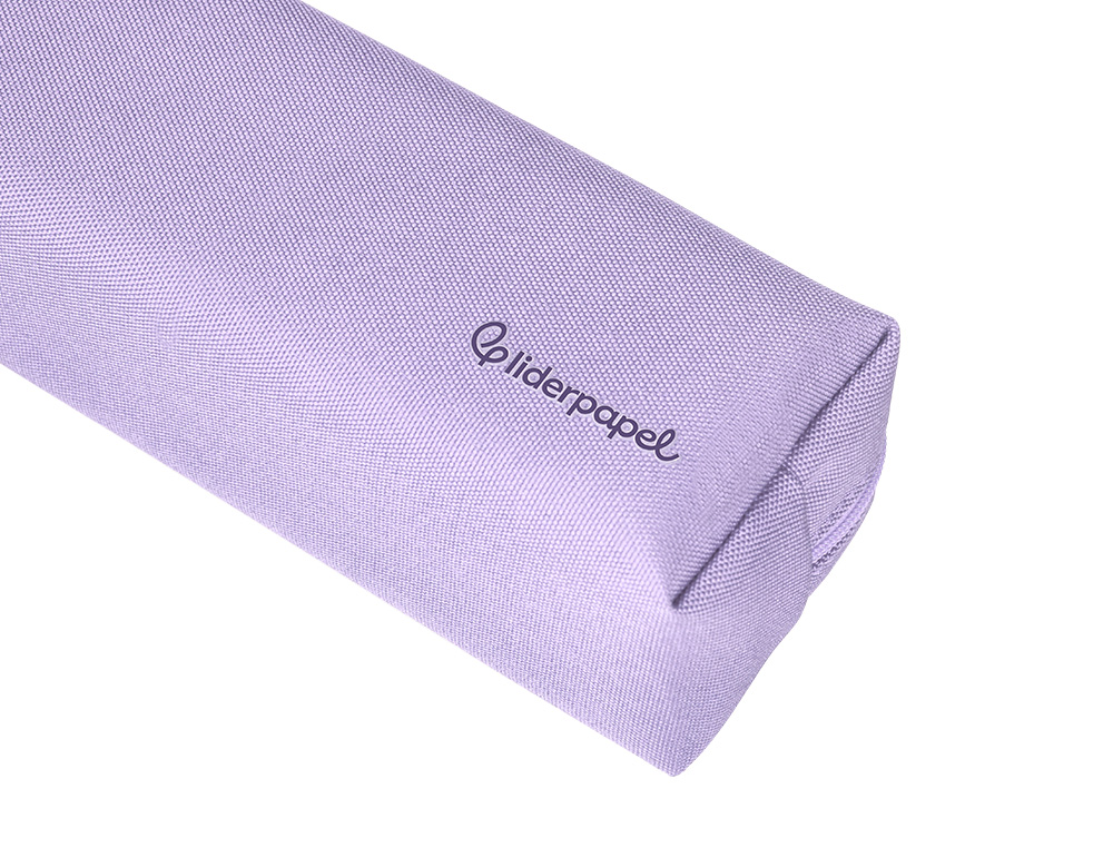 ESTOJO ESCOLAR LIDERPAPEL CLASSIC RETANGULAR COM ASA 210X70 MM LILAS