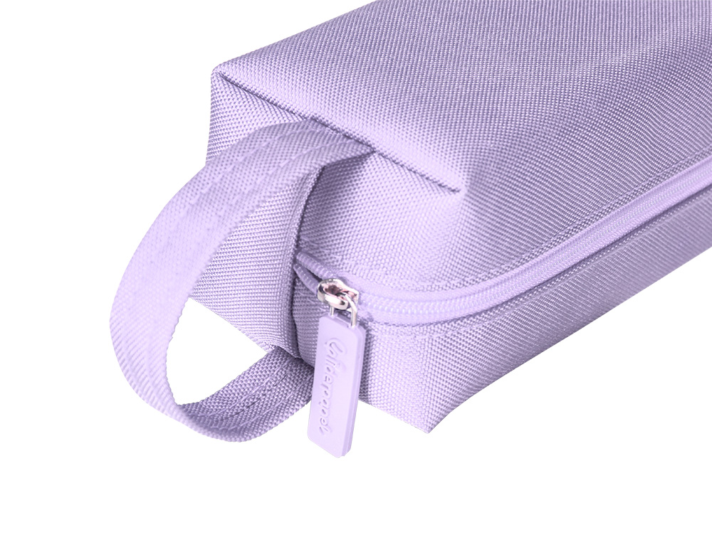 ESTOJO ESCOLAR LIDERPAPEL CLASSIC RETANGULAR COM ASA 210X70 MM LILAS
