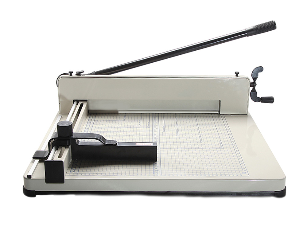 GUILHOTINA Q-CONNECT KF14297 MANUAL PROFISSIONAL COMPRIMENTO DO CORTE 430 MM CAPACIDADE 400 FOLHAS