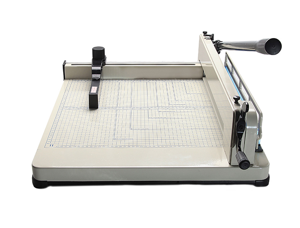 GUILHOTINA Q-CONNECT KF14297 MANUAL PROFISSIONAL COMPRIMENTO DO CORTE 430 MM CAPACIDADE 400 FOLHAS