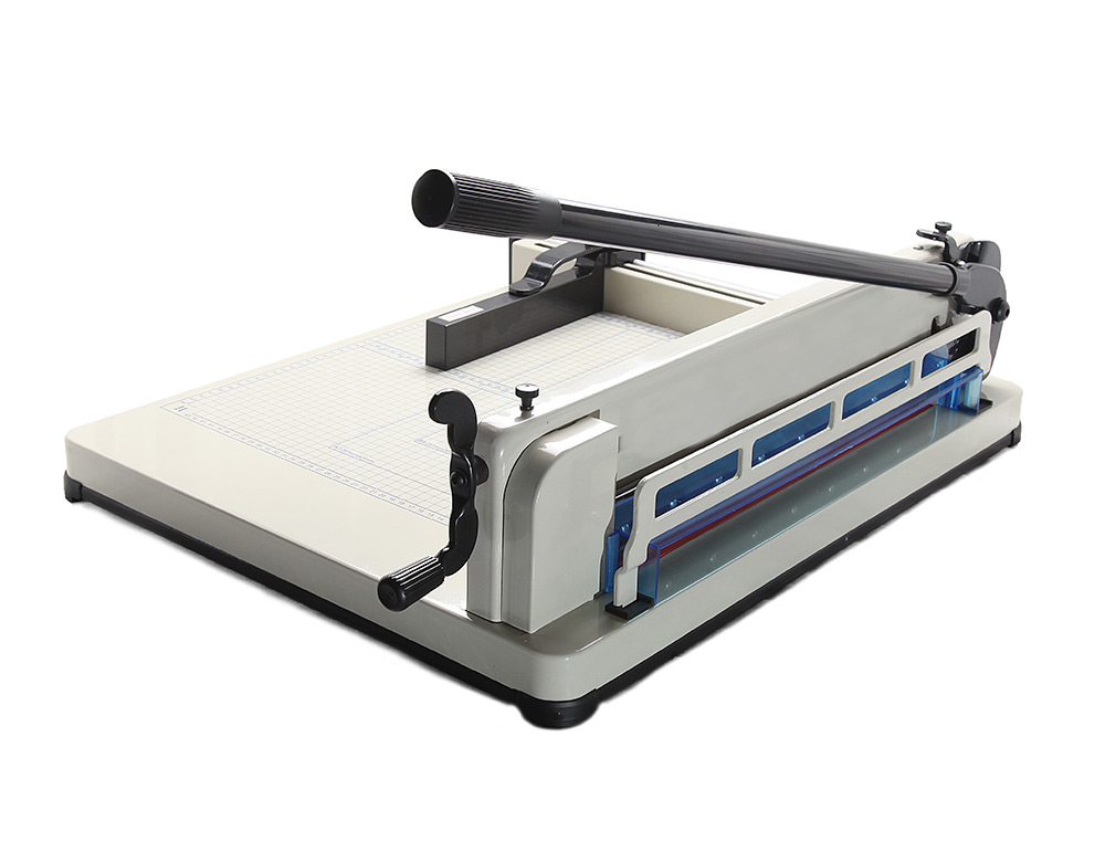GUILHOTINA Q-CONNECT KF14297 MANUAL PROFISSIONAL COMPRIMENTO DO CORTE 430 MM CAPACIDADE 400 FOLHAS