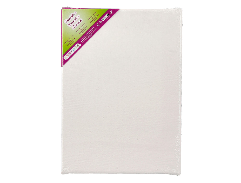 TELA DE PINTURA LIDERCOLOR LENCO AGRAFADO LATERAL ALGODAO 100% 22X16 CM