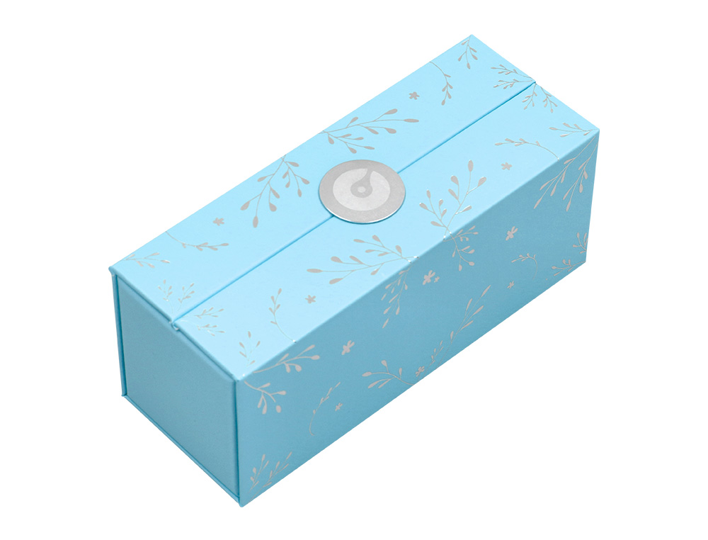 ESFEROGRAFICA BELIUS BELLA ALUMINIO COR AZUL CELESTE DESENHO PRATEADO RELEVO TINTA AZUL CAIXA DE DESIGN