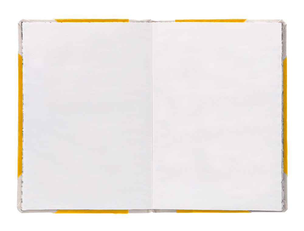 LIVRO DE CARTAO COSIDO FERNANDES FLECHA DIN A5+ LISO 50 FOLHAS 100 GR AMARELO