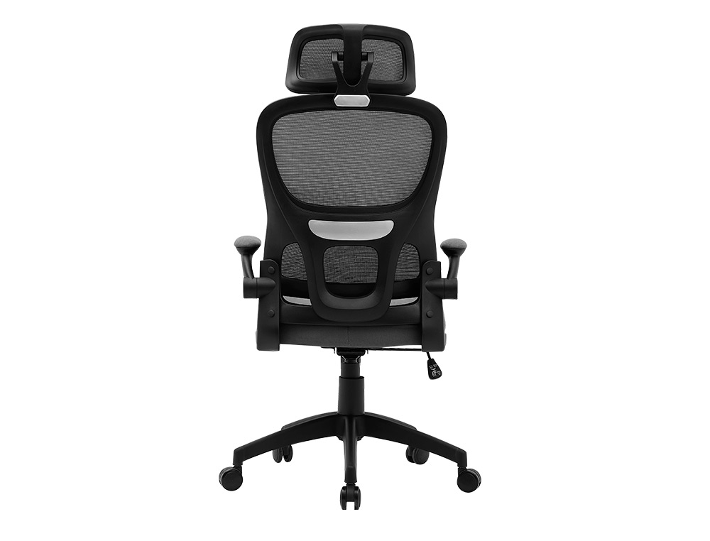 CADEIRA DE DIRECAO Q-CONNECT SORRENTO TECIDO BASE METALICA ALT MAX 1320 LAR 650 PROF 600 MM RODAS PREMIUM CINZA
