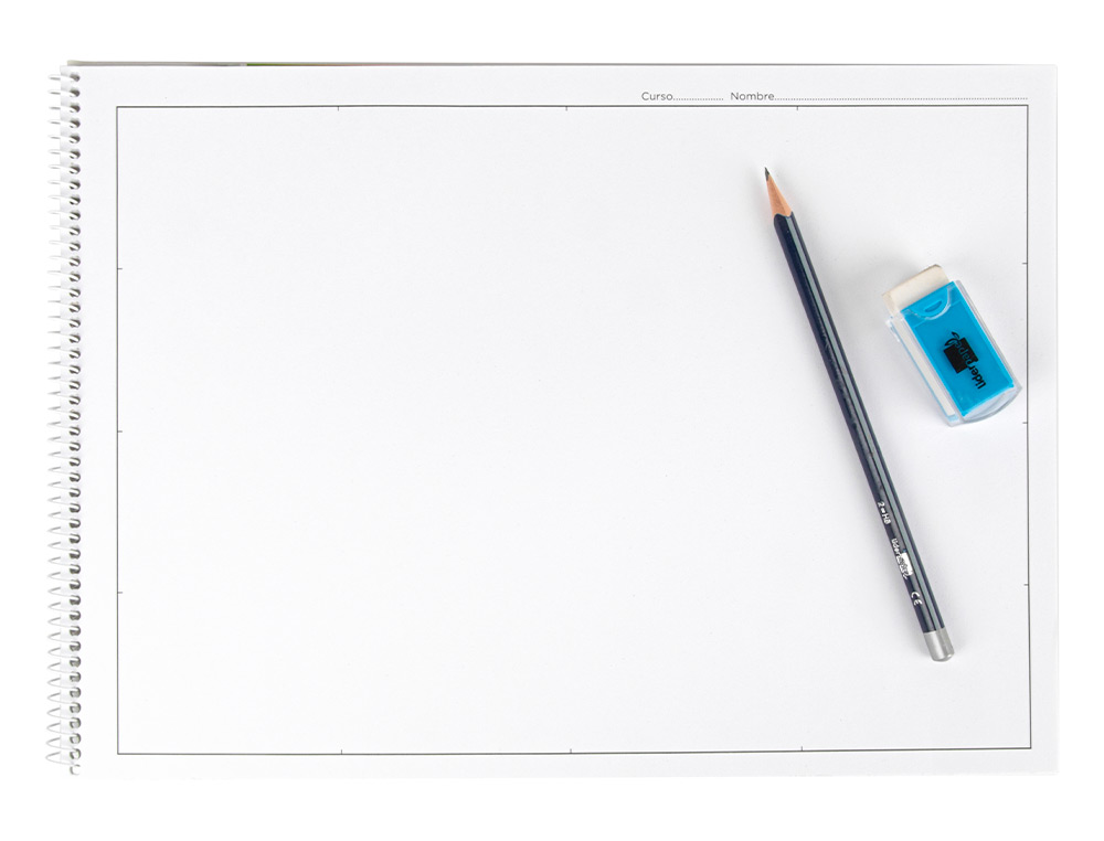 BLOCO DE DESENHO LIDERPAPEL LINEAR HISTORICO 230X325MM 20 FOLHAS 130 GR COM ESQUADRIA PERFURADO