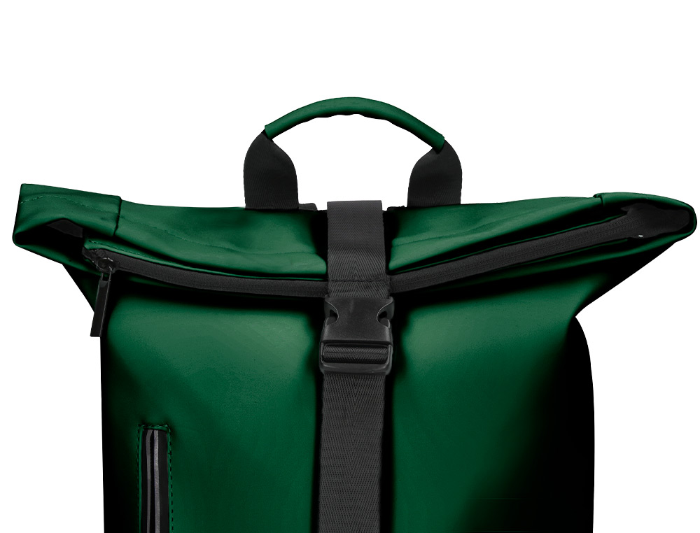 MOCHILA ANTARTIK WATERPROOF ENROLAVEL DESIGN CASUAL COR VERDE MILITAR 480X130X280 MM