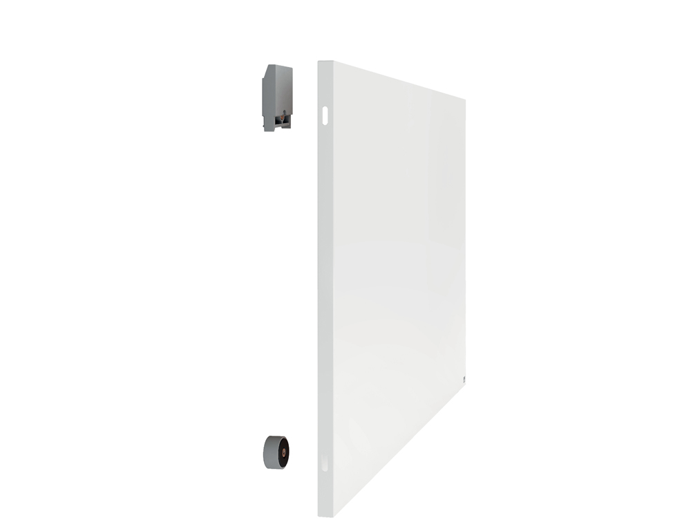 QUADRO BRANCO NOBO INFINITY SEM MOLDURA ACO LACADO MAGNETICO 900X600 MM
