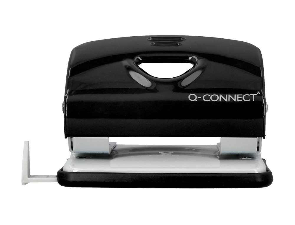 FURADOR Q-CONNECT KF14217 PRETO ABERTURA 2 MM CAPACIDADE 20 FOLHAS