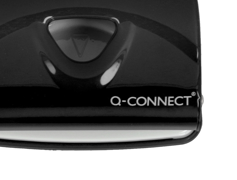 FURADOR Q-CONNECT KF14217 PRETO ABERTURA 2 MM CAPACIDADE 20 FOLHAS