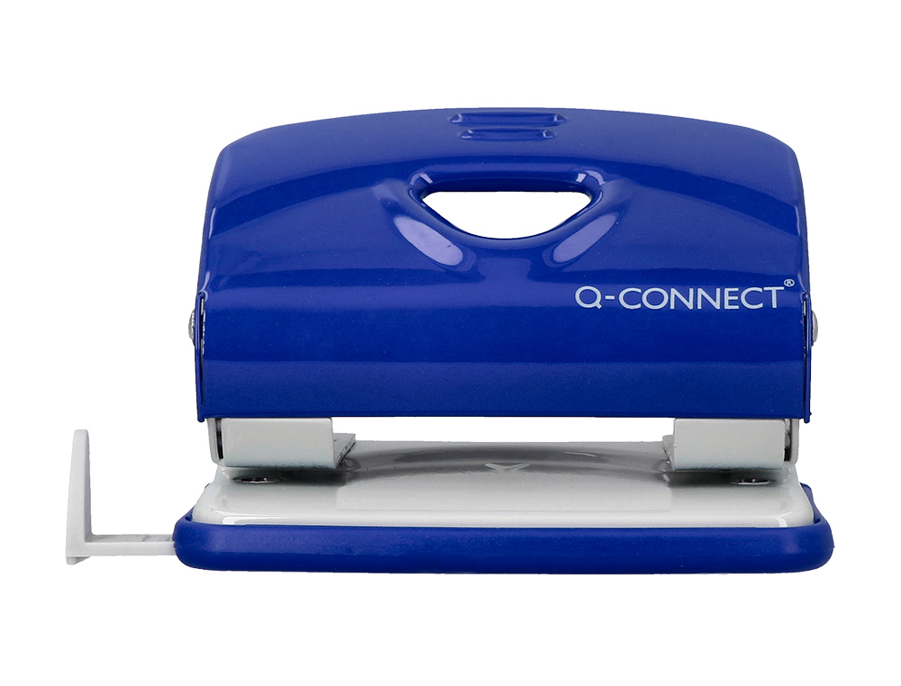 FURADOR Q-CONNECT KF14218 AZUL ABERTURA 2 MM CAPACIDADE 20 FOLHAS