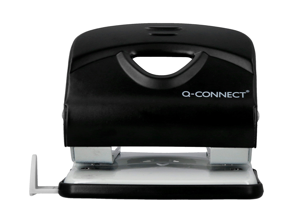 FURADOR Q-CONNECT KF14220 PRETO ABERTURA 2,7 MM CAPACIDADE 30 FOLHAS