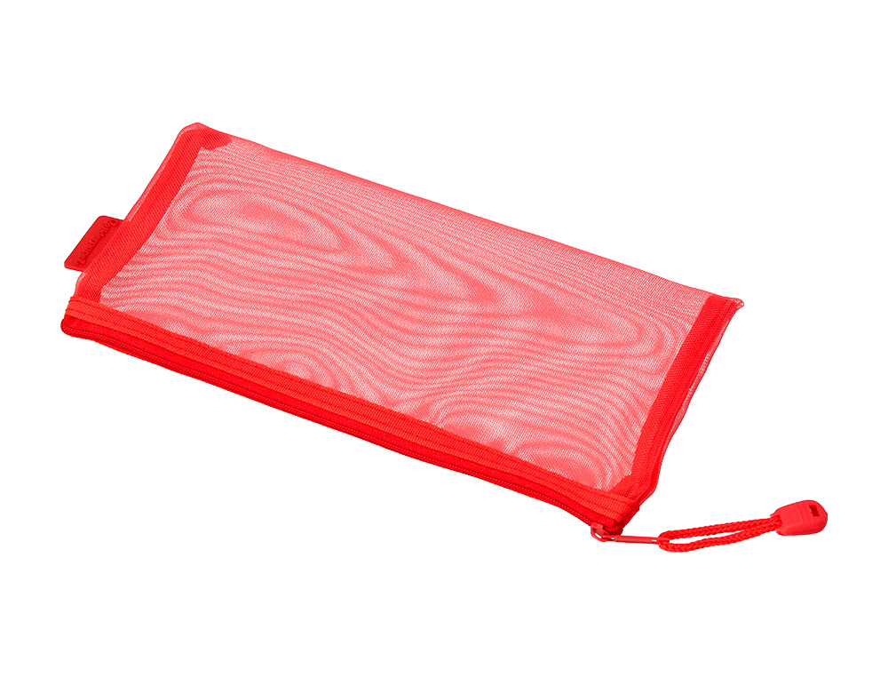 BOLSA COM FECHO DE CORRER LIDERPAPEL POLIESTER TRANSPIRAVEL MULTIUSOS TICKET 230X115 MM CINZA