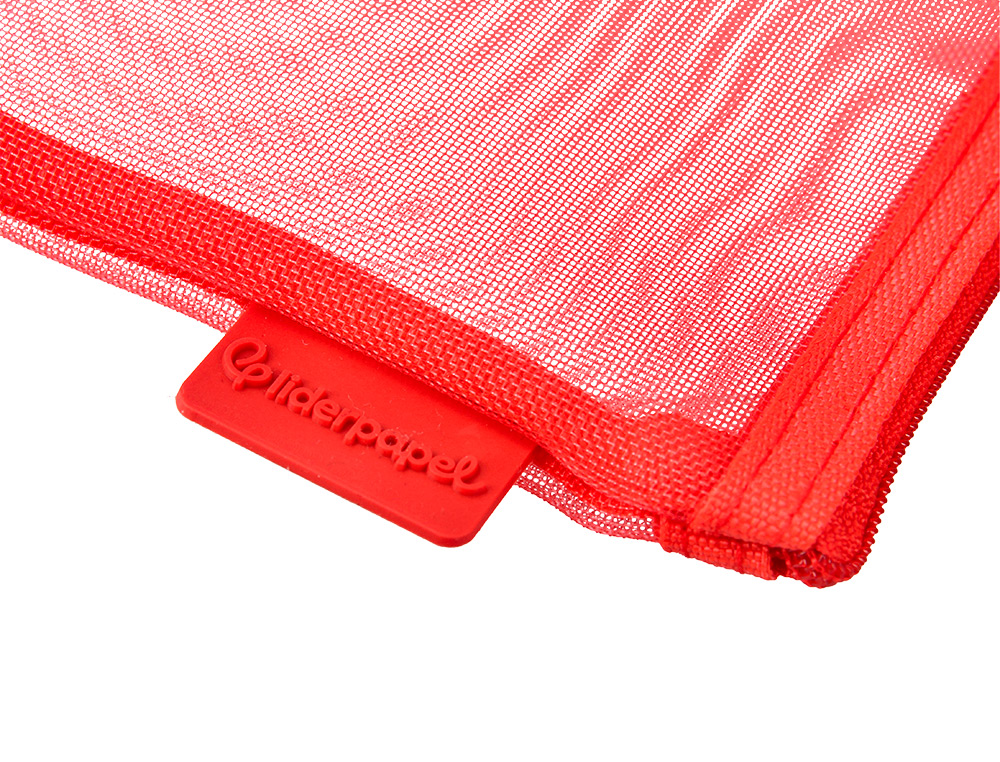 BOLSA COM FECHO DE CORRER LIDERPAPEL POLIESTER TRANSPIRAVEL MULTIUSOS TICKET 230X115 MM CINZA