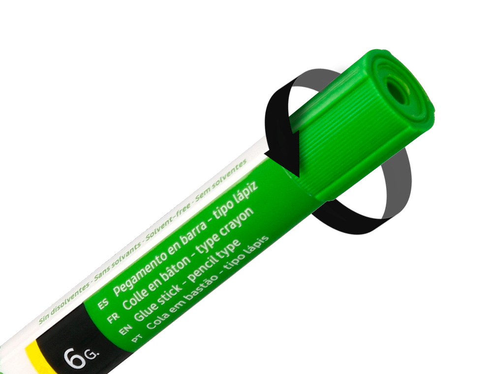 COLA LIDERPAPEL EM STICK 6 GR ESFEROGRAFICA COM CLIP