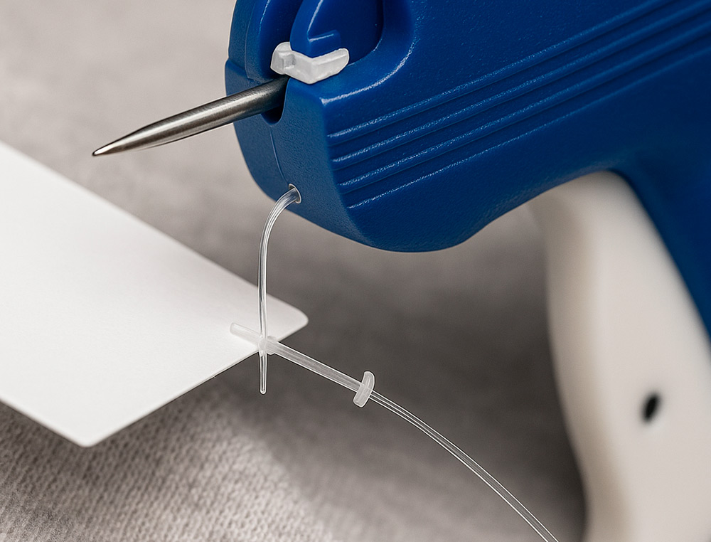 RECARGA DE NAVETES LIDERPAPEL PARA PISTOLA 20 MM CAIXA DE 5000 UNIDADES