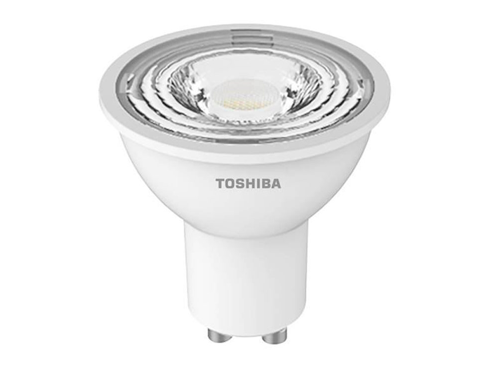 FOCO LED TOSHIBA ESSENTIAL GU10 4.5W LUZ QUENTE 2700K
