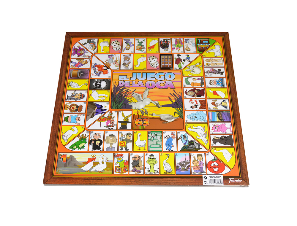 PARCHIS COM OCA FOURNIER 4 JOGADORES 40X40 CM
