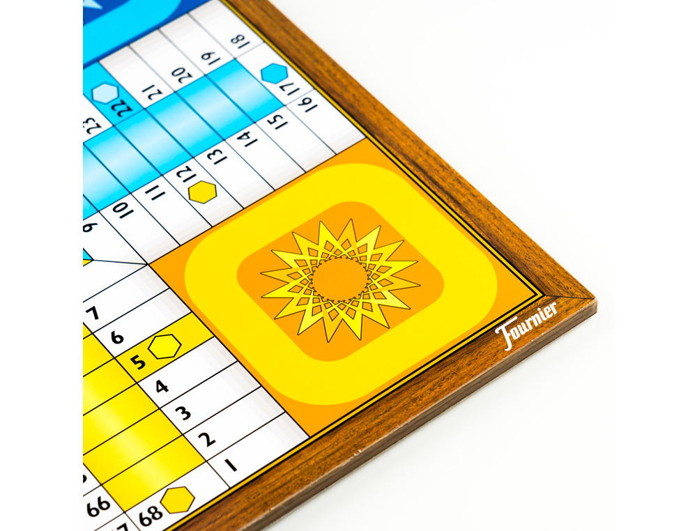 PARCHIS COM OCA FOURNIER 4 JOGADORES 40X40 CM