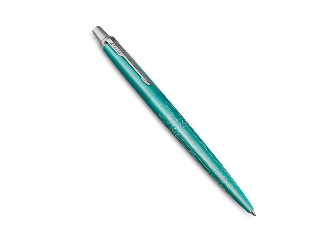ESFEROGRAFICA PARKER JOTTER EDICAO ESPECIAL GLOBAL ICONES MIAMI TURQUESA