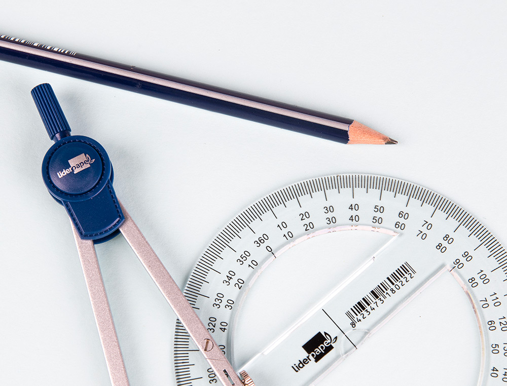 CIRCULO DE PLASTICO LIDERPAPEL DIAMETRO 10 CM