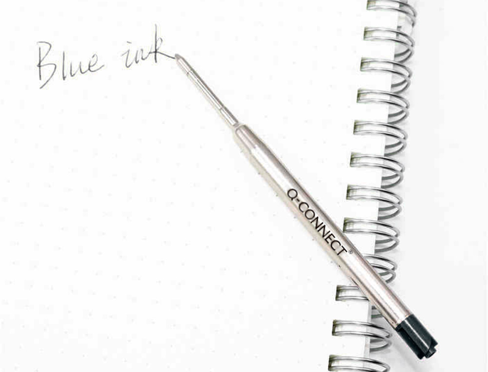 RECARGA PARA ESFEROGRAFICAS Q-CONNECT TIPO PARKER PRETO