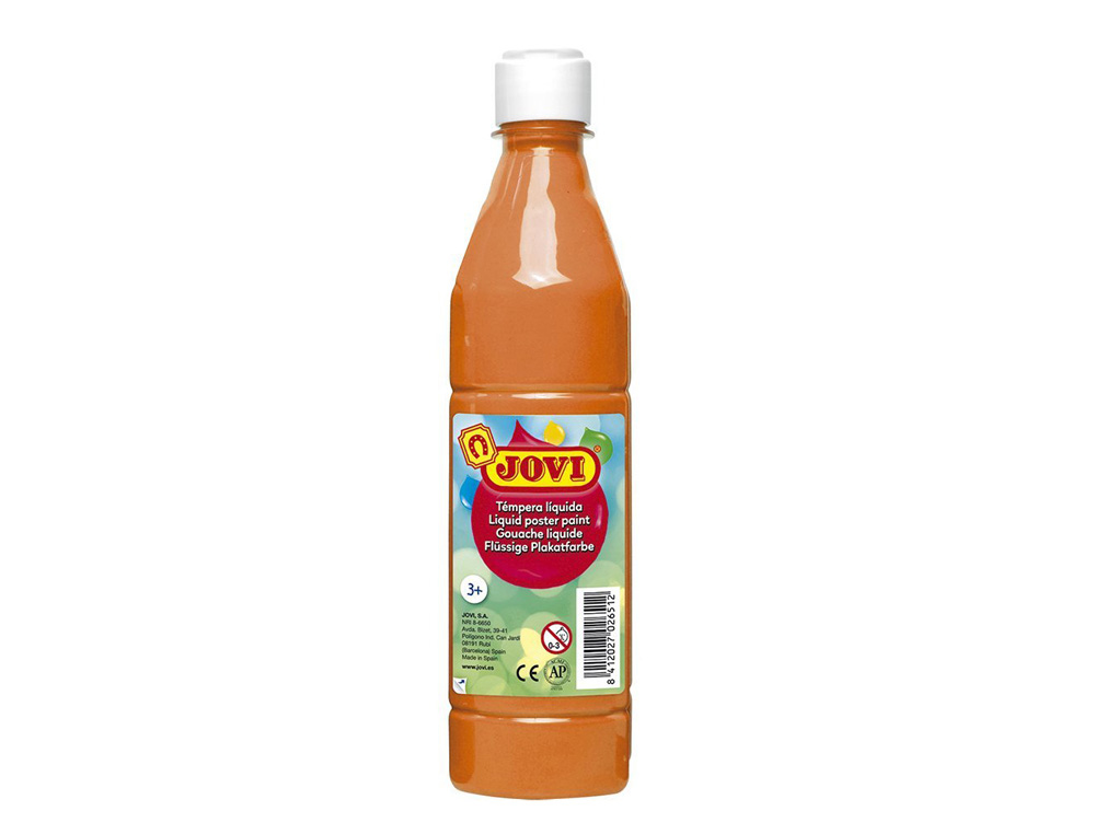 GUACHE LIQUIDO JOVI 500 ML LARANJA