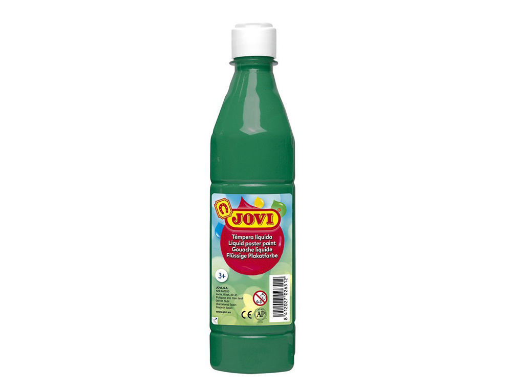 GUACHE LIQUIDO JOVI 500 ML VERDE-ESCURO