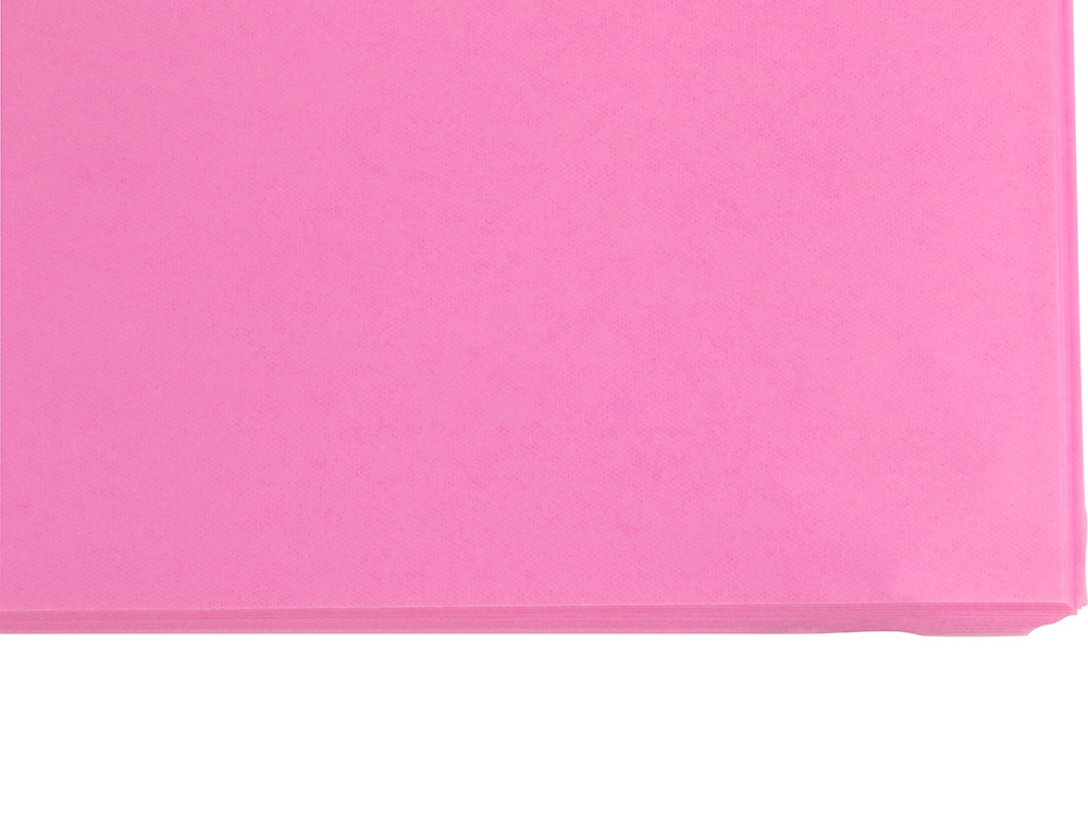 PAPEL SEDA LIDERPAPEL 52 X 76 CM 18 GR ROSA EMBALAGEM DE 25 FOLHAS