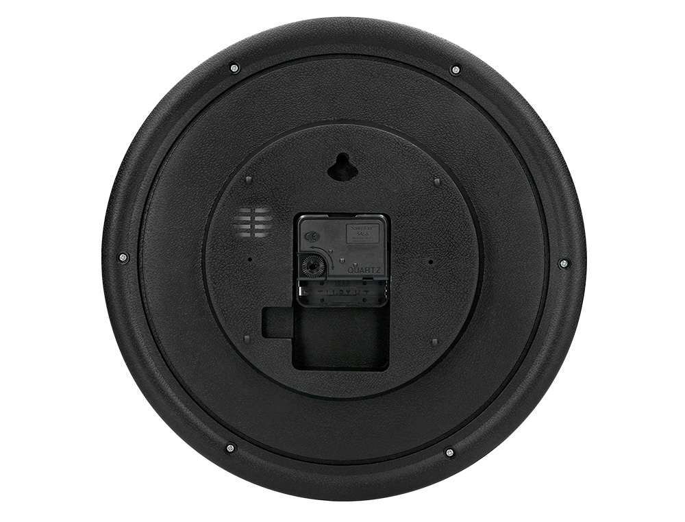 RELOGIO Q-CONNECT DE PAREDE REDONDO EM PLASTICO DIAMETRO 30 CM BRANCO