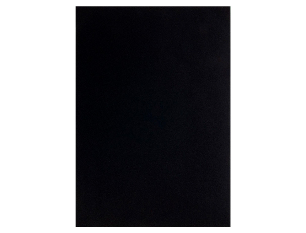 CARTOLINA LIDERPAPEL DIN A4 180 GR PRETO PACK DE 100 UNIDADES