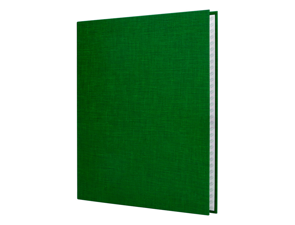 CAPA LIDERPAPEL PAPER COAT 4 ANEIS 40 MM FORRO PVC FOLIO VERDE
