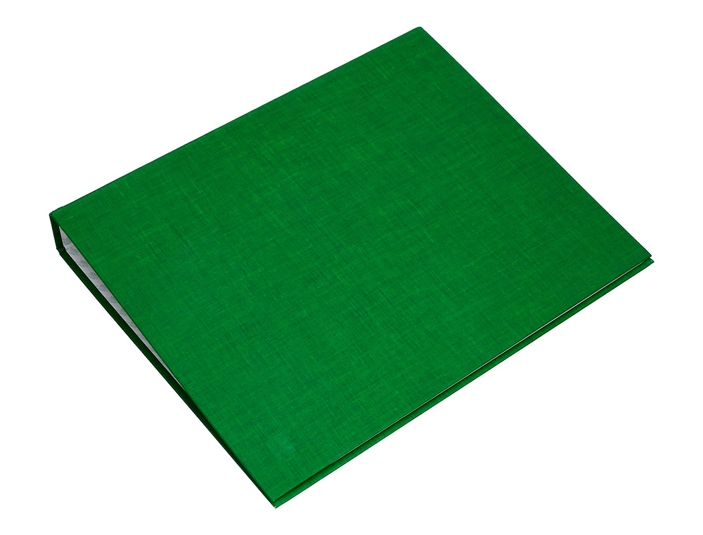 CAPA LIDERPAPEL PAPER COAT 4 ANEIS 40 MM FORRO PVC FOLIO VERDE