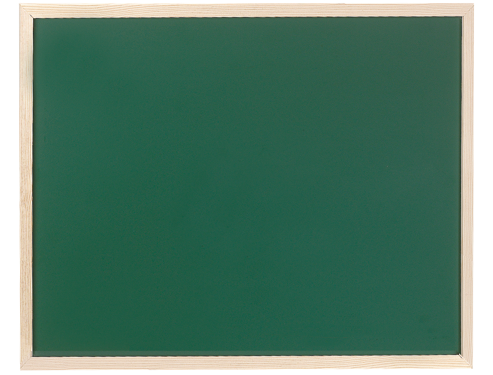 QUADRO VERDE Q-CONNECT GIZ MOLDURA MADEIRA SEM PRATELEIRA 40X30 CM
