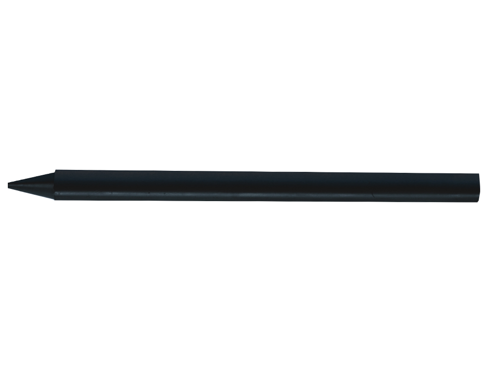 LAPIS DE CERA UNICOLOR COM 25 LAPIS PRETO