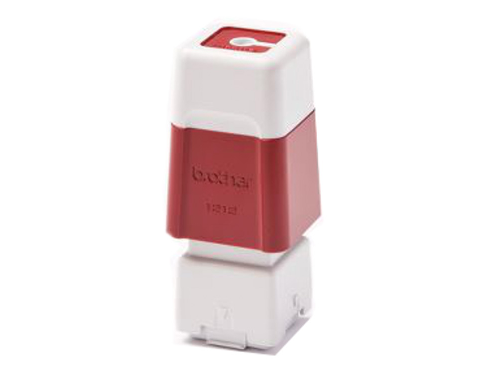 CARIMBO AUTOMATICO BROTHER 12 MM X 12 MM VERMELHO