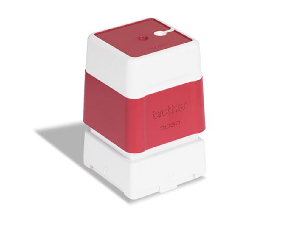 CARIMBO AUTOMATICO BROTHER 12 MM X 12 MM VERMELHO