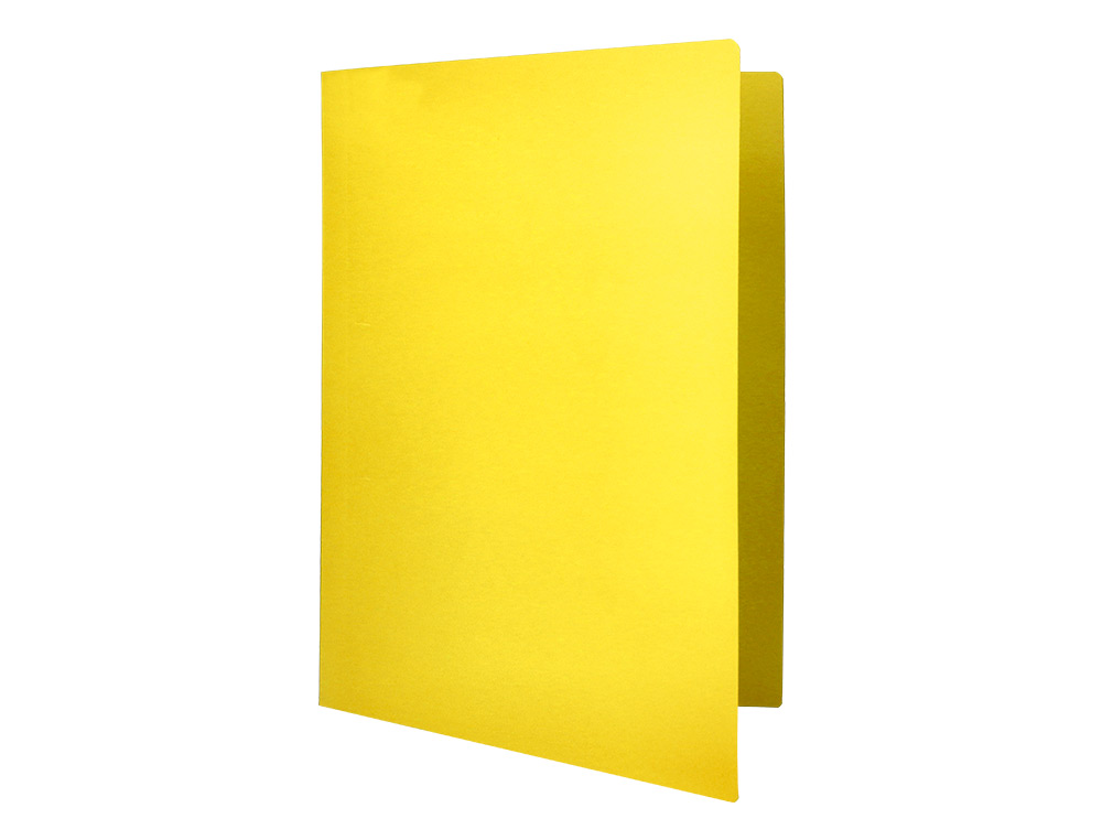 CLASSIFICADOR LIDERPAPEL EM CARTOLINA DE 180 GRS, FOLIO, AMARELO INTENSO