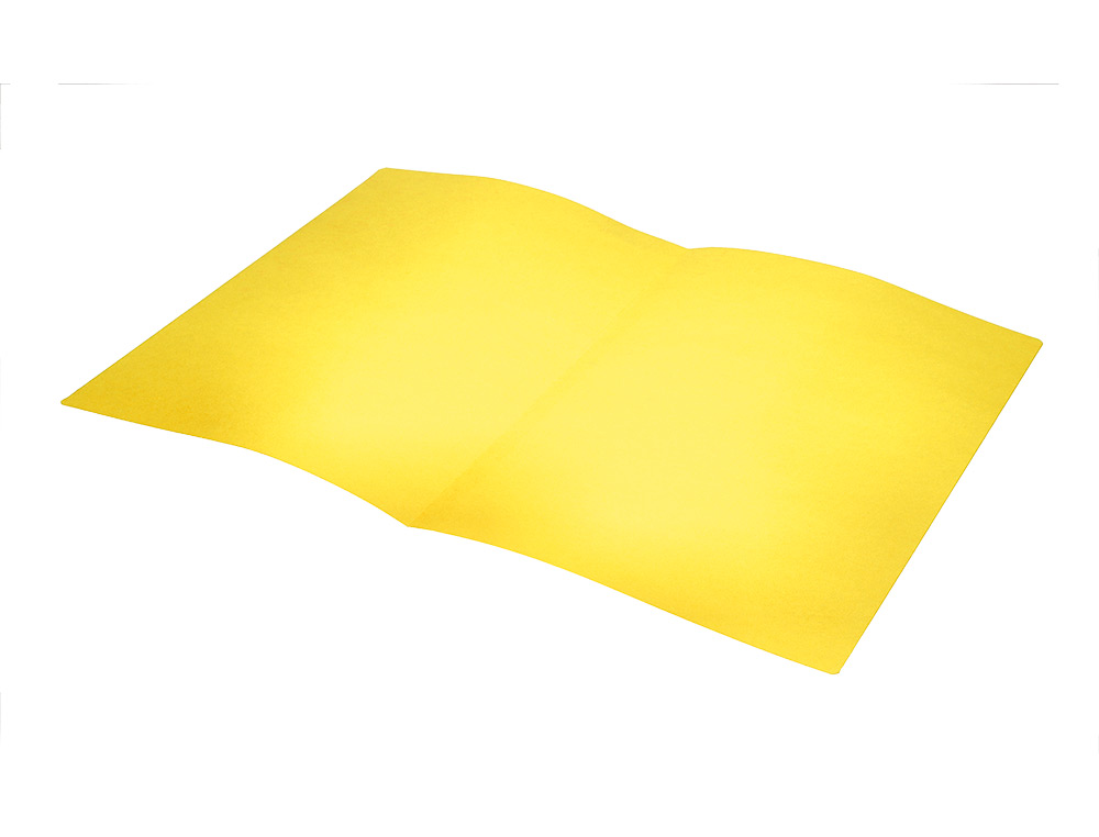 CLASSIFICADOR LIDERPAPEL EM CARTOLINA DE 180 GRS, FOLIO, AMARELO INTENSO