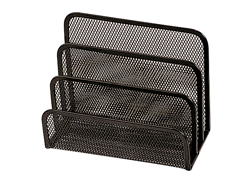SUPORTE PARA CARTAS METALICO DE REDE PRETO